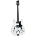 Hagstrom Viking Semi-Hollow Guitar in White Gloss (HSVIKWHT) - Gsus4