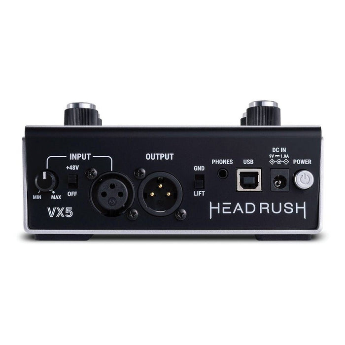 Headrush | VX5 | Vocal Processing Pedal | w/ Auto - Tune, Harmoniser, Reverb, Delay, Chorus, Compression & More | PRE - ORDER (Ships in Early August) (11/VX5) - Gsus4