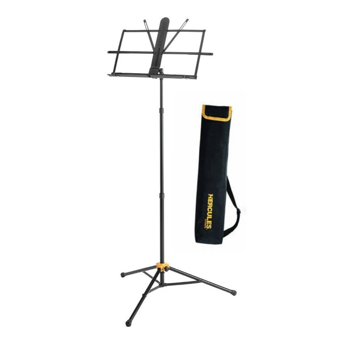 Hercules | BS118BB | 3 - Section Music Stand | w/ EZ Grip & Carry Bag (05/BS118BB) - Gsus4