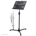 Hercules | BS311B | Tripod Orchestra Music Stand | w/ Perforated Foldable Desk (05/BS311B) - Gsus4