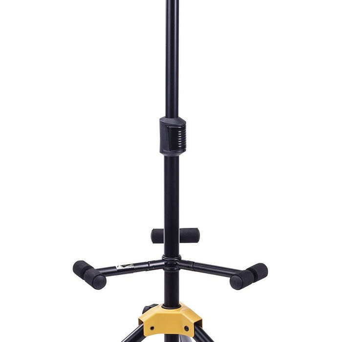 Hercules | GS432B Plus | Triple Guitar Stand | w/ Auto Grip System & Foldable Backrest (05/GS432BPLUS) - Gsus4