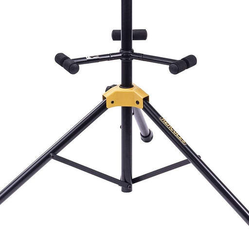 Hercules | GS432B Plus | Triple Guitar Stand | w/ Auto Grip System & Foldable Backrest (05/GS432BPLUS) - Gsus4