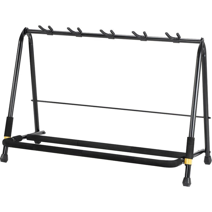 Hercules | GS525B Plus | 5 - piece Guitar Rack w/ Swappable Casters & Rubber Feet (05/GS525BPLUS) - Gsus4