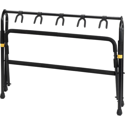 Hercules | GS525B Plus | 5 - piece Guitar Rack w/ Swappable Casters & Rubber Feet (05/GS525BPLUS) - Gsus4