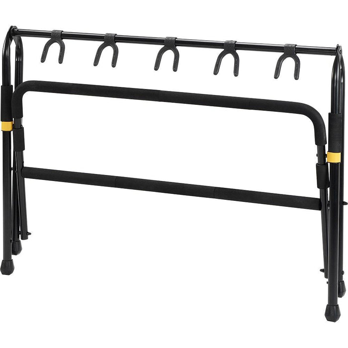 Hercules | GS525B Plus | 5 - piece Guitar Rack w/ Swappable Casters & Rubber Feet (05/GS525BPLUS) - Gsus4