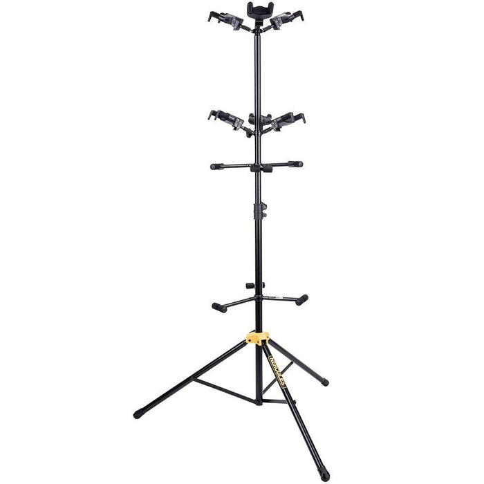 Hercules | GS526B Plus | 6 - Piece Guitar Stand w/ Auto Grip System & Foldable Backrest (05/GS526BPLUS) - Gsus4