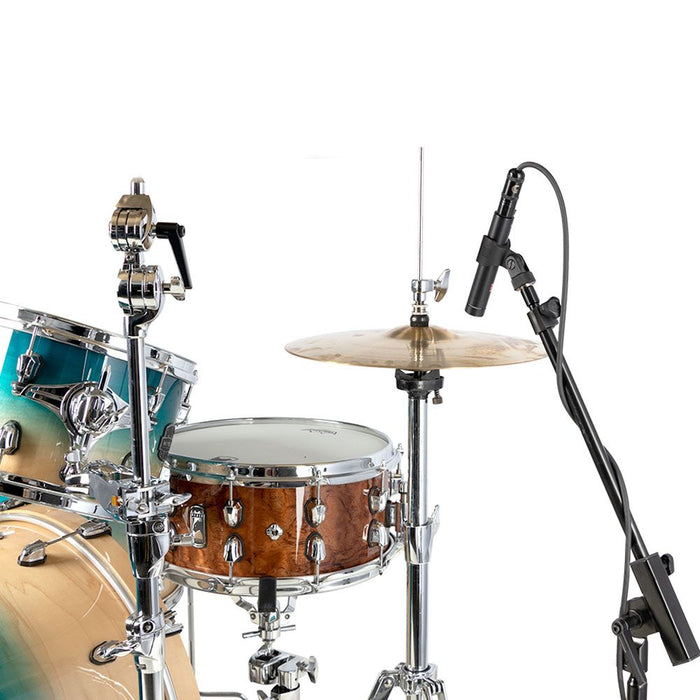 Hercules | MS520BPRO | Low Profile Tripod Mic Boom Stand | w/ Quik - N - EZ Mic Clip (05/MS520BPRO) - Gsus4