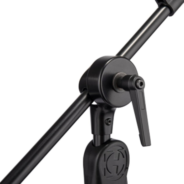 Hercules | MS523B PRO | Microphone Stand w/ 2 - in - 1 Hideaway Mic Boom & EZ Clutch (05/MS523BPRO) - Gsus4