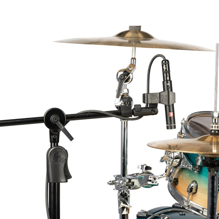 Hercules | MS523B PRO | Microphone Stand w/ 2 - in - 1 Hideaway Mic Boom & EZ Clutch (05/MS523BPRO) - Gsus4