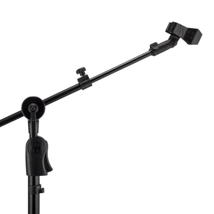 Hercules | MS523B PRO | Microphone Stand w/ 2 - in - 1 Hideaway Mic Boom & EZ Clutch (05/MS523BPRO) - Gsus4