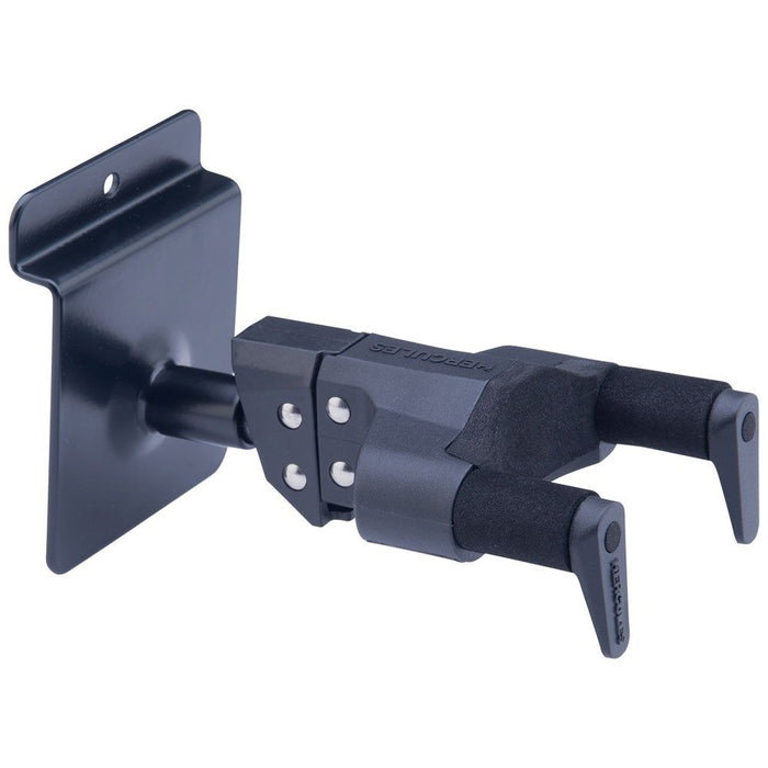 Hercules | USP10SB | Ukulele Hanger w/ Slat Wall Mount & Auto Grip System (AGS) (05/USP10SB) - Gsus4
