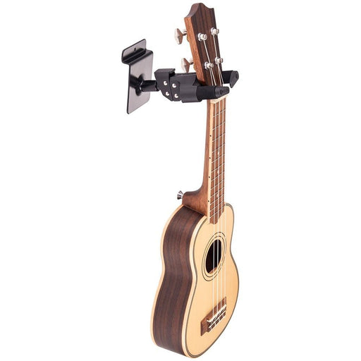 Hercules | USP10SB | Ukulele Hanger w/ Slat Wall Mount & Auto Grip System (AGS) (05/USP10SB) - Gsus4