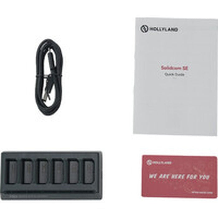 Hollyland 6 - Slot Battery Charger for Solidocm SE (HL - CBS01) - Gsus4