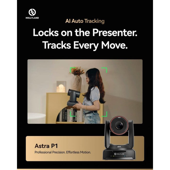 Hollyland | Astra P1 | UHD 4K NDI PTZ Camera w/ 30x Optical Zoom (HL-AstraP1) - Gsus4