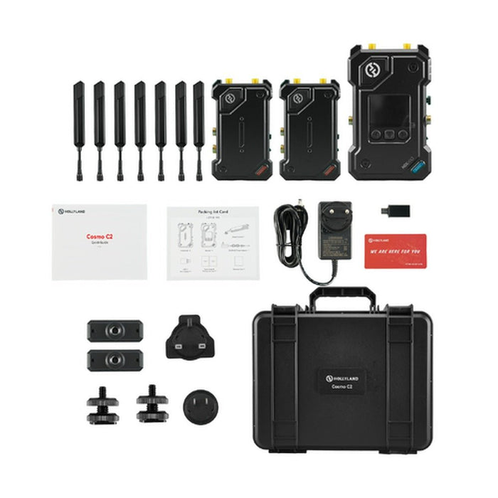 Hollyland Cosmo C2 HDMI/SDI Wireless Video Transmission System (CosmoC2 - 1RX2TX) - Gsus4
