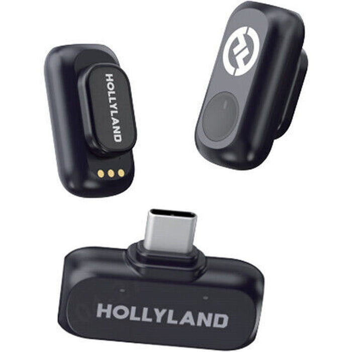 Hollyland Lark A1 Wireless Microphone Set with Charging Case and USB - C Connector (LARK - A1 - MiniC) - Gsus4