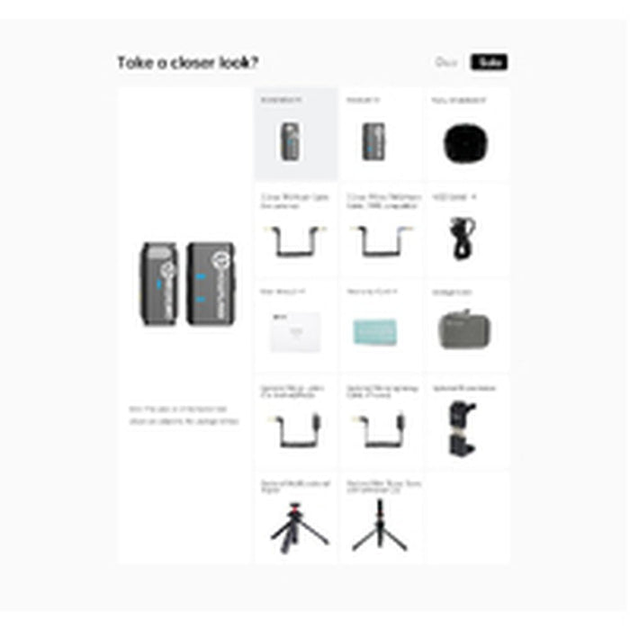 Hollyland Lark M1 Solo Kit (1 TX + 1 RX) (436833) - Gsus4
