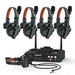 Hollyland Solidcom C1 Pro - Hub4S ENC 5 - Person Full - Duplex Wireless Intercom System with Hub (1.9 GHz) (6976068113744) - Gsus4