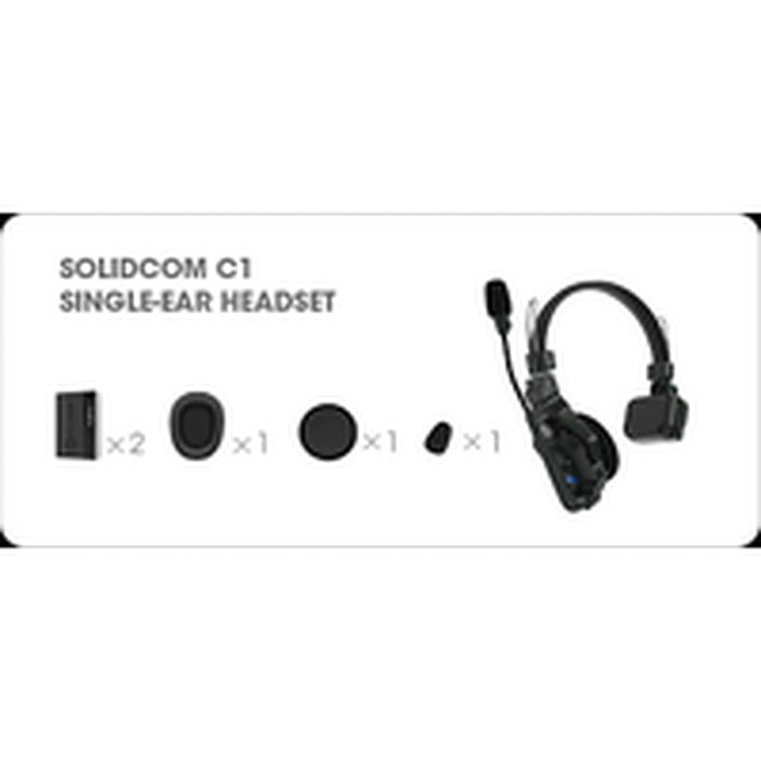 Hollyland Solidcom C1 Wireless Intercom System Wireless Headset (HL - C1 - SH03) - Gsus4