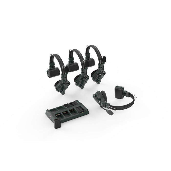 Hollyland Solidcom C1 Wireless Intercom System with 4 Headset (HL - SolidcomC1 - 4S) - Gsus4