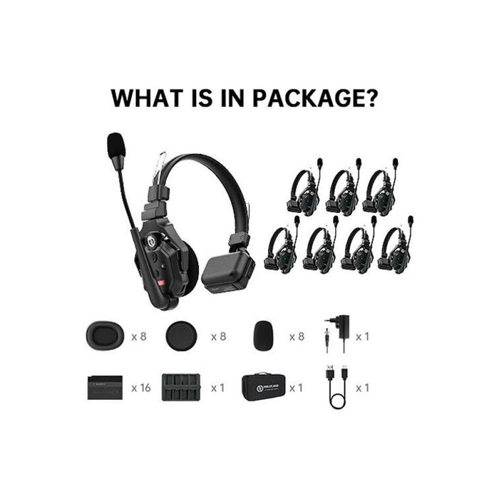 Hollyland Solidcom C1 Wireless Intercom System with 8 Headset (HL-SolidcomC1-8S) - Gsus4