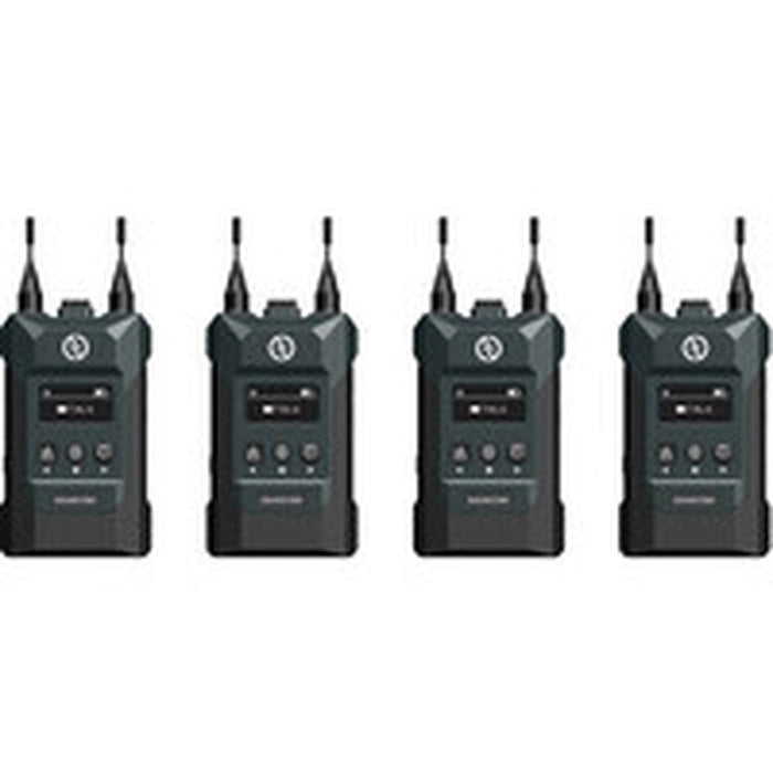 Hollyland Solidcom M1 Full - Duplex Wireless Intercom Solution - 4 Beltpacks (Solidcom - M14BP) - Gsus4