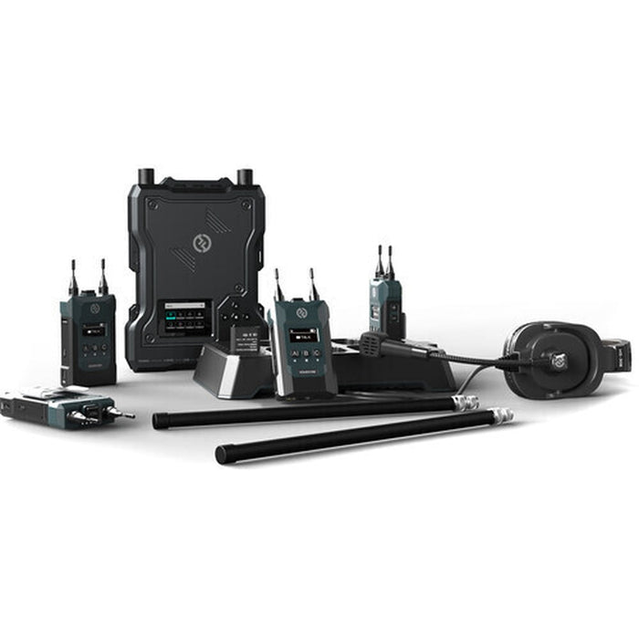 Hollyland Solidcom M1 Full - Duplex Wireless Intercom Solution - 4 Beltpacks (Solidcom - M14BP) - Gsus4