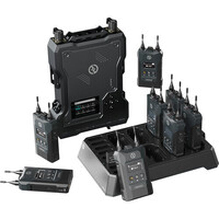 Hollyland Solidcom M1 Full - Duplex Wireless Intercom Solution - 8 Beltpacks (Solidcom - M1) - Gsus4