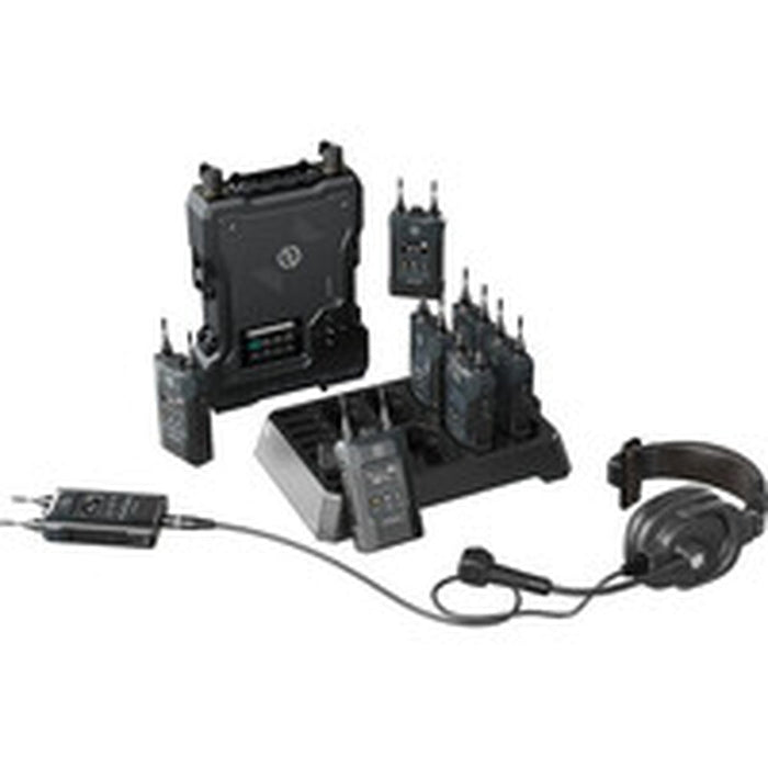Hollyland Solidcom M1 Full - Duplex Wireless Intercom Solution - 8 Beltpacks (Solidcom - M1) - Gsus4