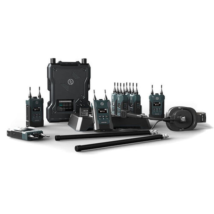 Hollyland Solidcom M1 Full - Duplex Wireless Intercom Solution - 8 Beltpacks (Solidcom - M1) - Gsus4
