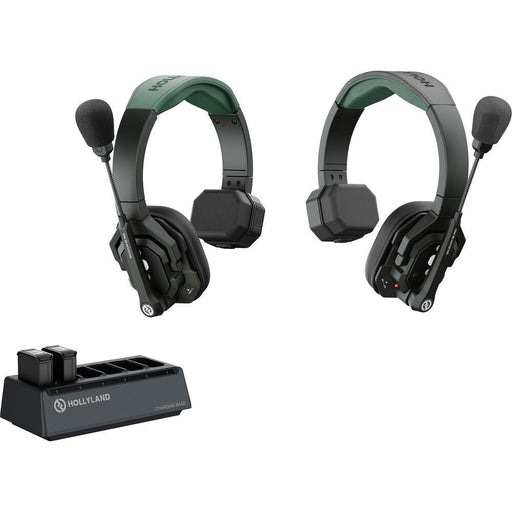 Hollyland Solidcom SE Pro 1.9GHz Wireless Intercom Kit with 2 Headsets (HL - SOLIDCOMSEPRO - 2S) - Gsus4