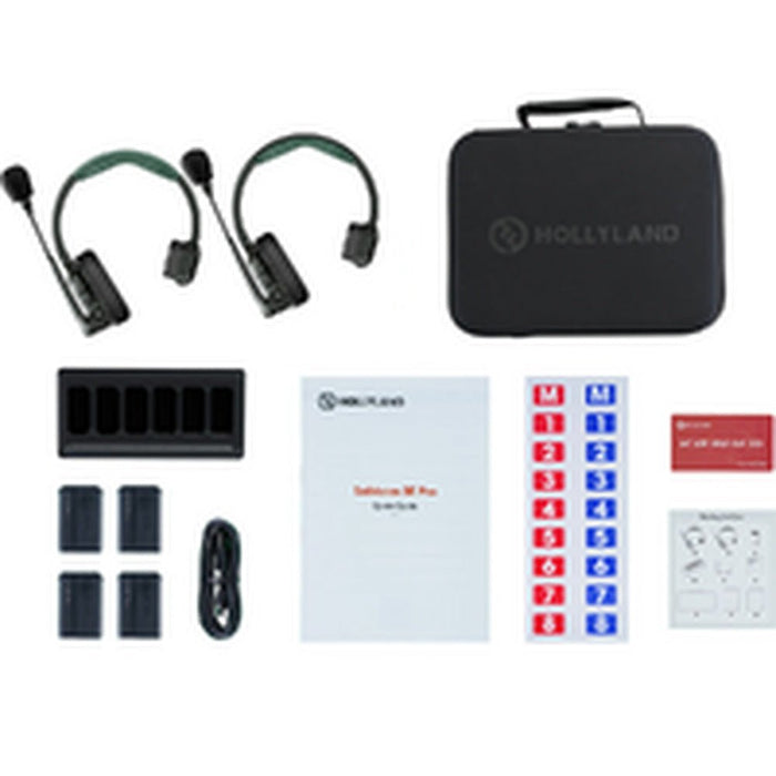 Hollyland Solidcom SE Pro 1.9GHz Wireless Intercom Kit with 2 Headsets (HL - SOLIDCOMSEPRO - 2S) - Gsus4