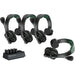 Hollyland Solidcom SE Pro 1.9GHz Wireless Intercom Kit with 4 Headsets (HL - SOLIDCOMSEPRO - 4S) - Gsus4