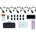Hollyland Solidcom SE Pro 1.9GHz Wireless Intercom Kit with 5 Headsets (HL - SOLIDCOMSEPRO - 5S) - Gsus4