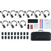 Hollyland Solidcom SE Pro 1.9GHz Wireless Intercom Kit with 9 Headsets (HL - SOLIDCOMSEPRO - 9S) - Gsus4