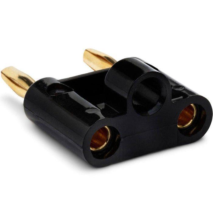 Hosa | BNA100 Connector | Dual Banana | 2 Pc (HOS - BNA100) - Gsus4
