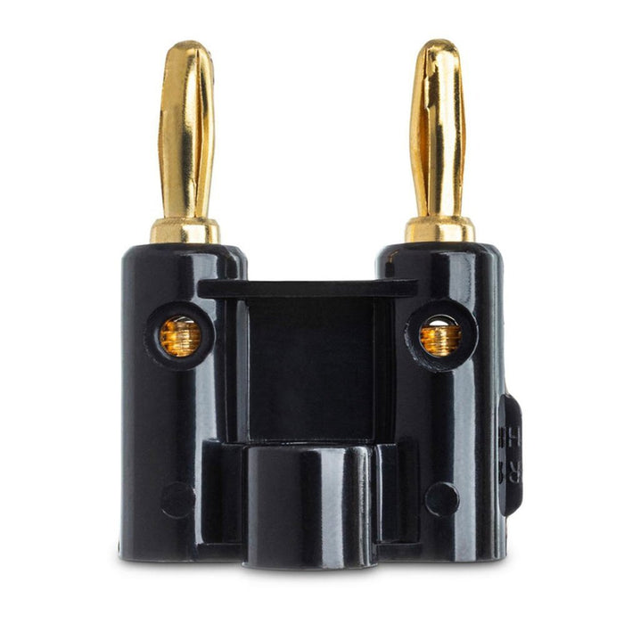 Hosa | BNA100 Connector | Dual Banana | 2 Pc (HOS - BNA100) - Gsus4