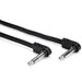 Hosa CFP-106 Molded Low Profile Right-Angle to Same Flat Guitar Patch Cable (6in) (HOS-CFP106) - Gsus4