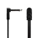 Hosa CFP-106 Molded Low Profile Right-Angle to Same Flat Guitar Patch Cable (6in) (HOS-CFP106) - Gsus4