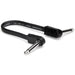 Hosa CFP-106 Molded Low Profile Right-Angle to Same Flat Guitar Patch Cable (6in) (HOS-CFP106) - Gsus4