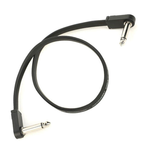 Hosa CFP118 Flat Guitar Patch Cable Molded Low-Profile Right-Angle to Same (18") (HOS-CFP118) - Gsus4