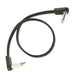 Hosa CFP118 Flat Guitar Patch Cable Molded Low-Profile Right-Angle to Same (18") (HOS-CFP118) - Gsus4