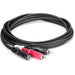 Hosa CFR-210 3.5mm TRS(F) to Dual RCA Stereo Breakout Cable (10ft) (HOS-CFR210) - Gsus4