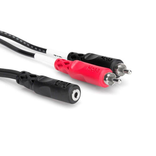 Hosa CFR-210 3.5mm TRS(F) to Dual RCA Stereo Breakout Cable (10ft) (HOS-CFR210) - Gsus4