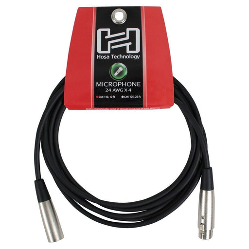 Hosa CMI125 Quad Microphone Cable XLR3F to XLR3M (25 ft) (HOS-CMI125) - Gsus4