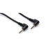 Hosa CMM-100.8RR Right-Angle 3.5mm TRS to Same Stereo Interconnect Cable (8") (HOS-CMM1008RR) - Gsus4