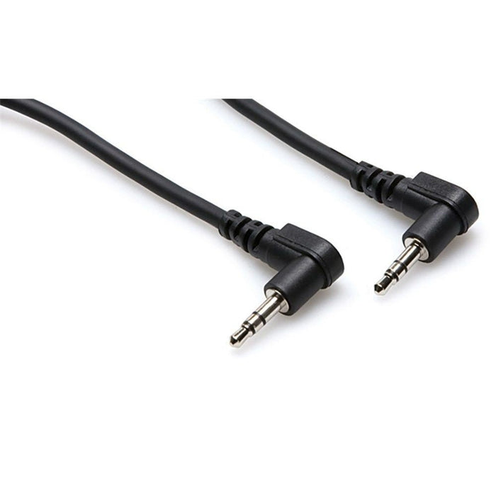 Hosa CMM-110RR Right-Angle 3.5mm TRS to Same Stereo Interconnect Cable (10') (HOS-CMM110RR) - Gsus4