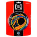 Hosa CMM500Y 3.5mm TS w/ 3.5mm TS(F) Pigtail to 3.5mm TS Hopscotch Patch Cables (Mixed) (HOS-CMM500YMIX) - Gsus4