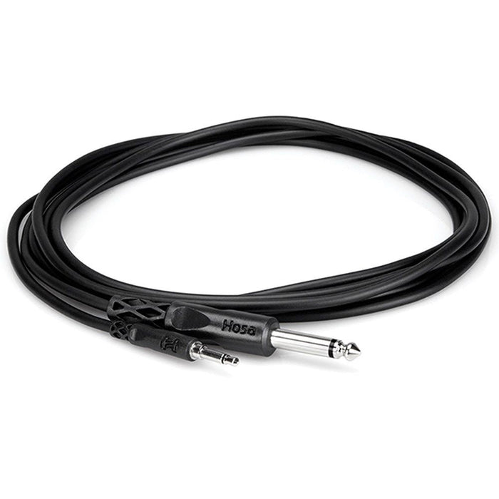 Hosa CMP-310 3.5mm TS to 1/4" TS Mono Interconnect Cable (10ft) (3m) (HOS-CMP310) - Gsus4