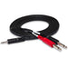 Hosa | CMP159 | Stereo Breakout Y - Cable | 3.5mm TRS To Dual 1/4 TS | 10 Ft / 3m (HOS - CMP159) - Gsus4